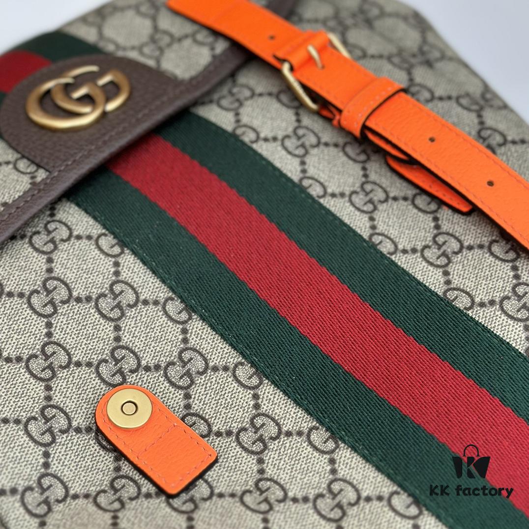 69308ed66e68136f4d9a95c4 GUCCI Counter Quality, Top Original Single Item, Actual Photos! Model No. 598140 Fluorescent Orange, Size: 24cm (W) x 40cm (H) x 16cm (Side Width), In Stock Ready to Ship
