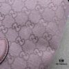69308edf6e68136f4d9a95d3 GUCCI Counter Quality, Top Original Single Item, Real Photo! Model No. 742102/726762 Pink Fabric with Pink Leather, Size: 25cm (W) x 22cm (H) x 12cm (D), Ready to Ship