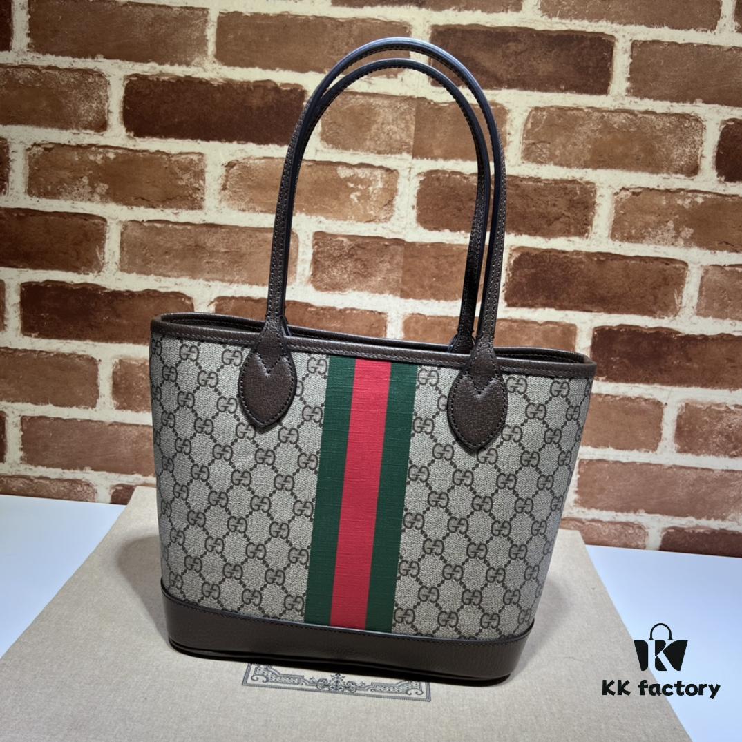 69308ee26e68136f4d9a95d9 GUCCI New Arrival High-Quality Authentic-Like Item, Real Photo, Model No. 726762 Coffee Rubber, Size 25×22×12