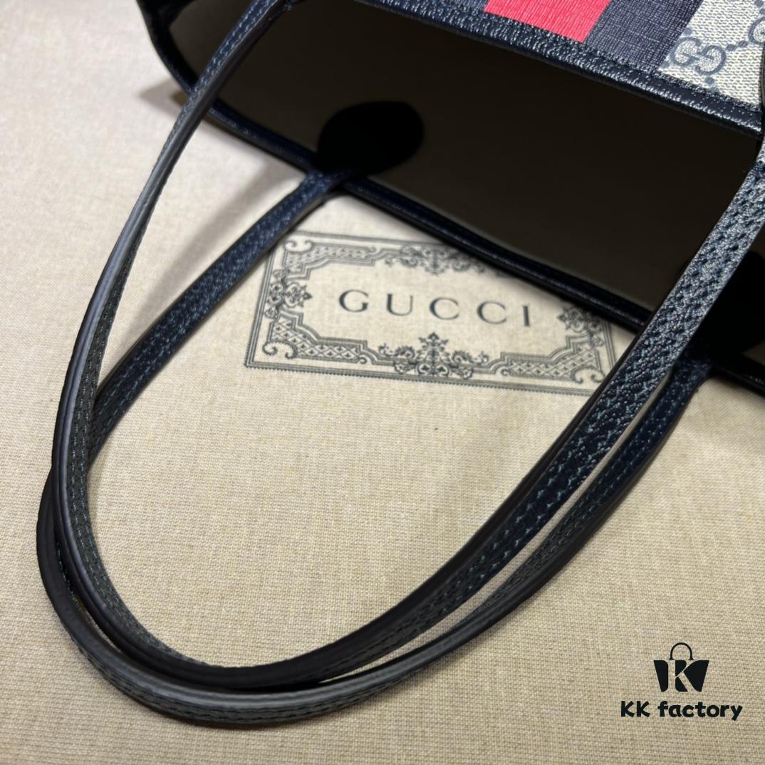 69308eee6e68136f4d9a95ee GUCCI New Arrival Cabinet Quality, Top Original Single Item. Actual Product Photo, Model Number 726762 Blue Edge, Dimensions 25×22×12