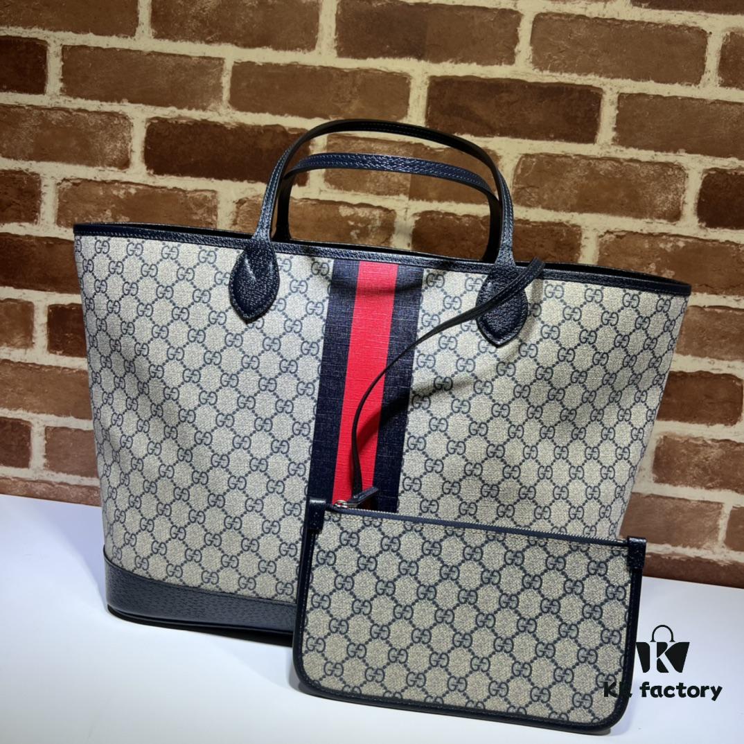 69308ef06e68136f4d9a95f2 GUCCI New Arrival Cabinet Quality, Top Original Single Item, Actual Photos. Model No.: 726755 Blue Edge, Size: 40x33x19cm. In Stock for Immediate Shipment.
