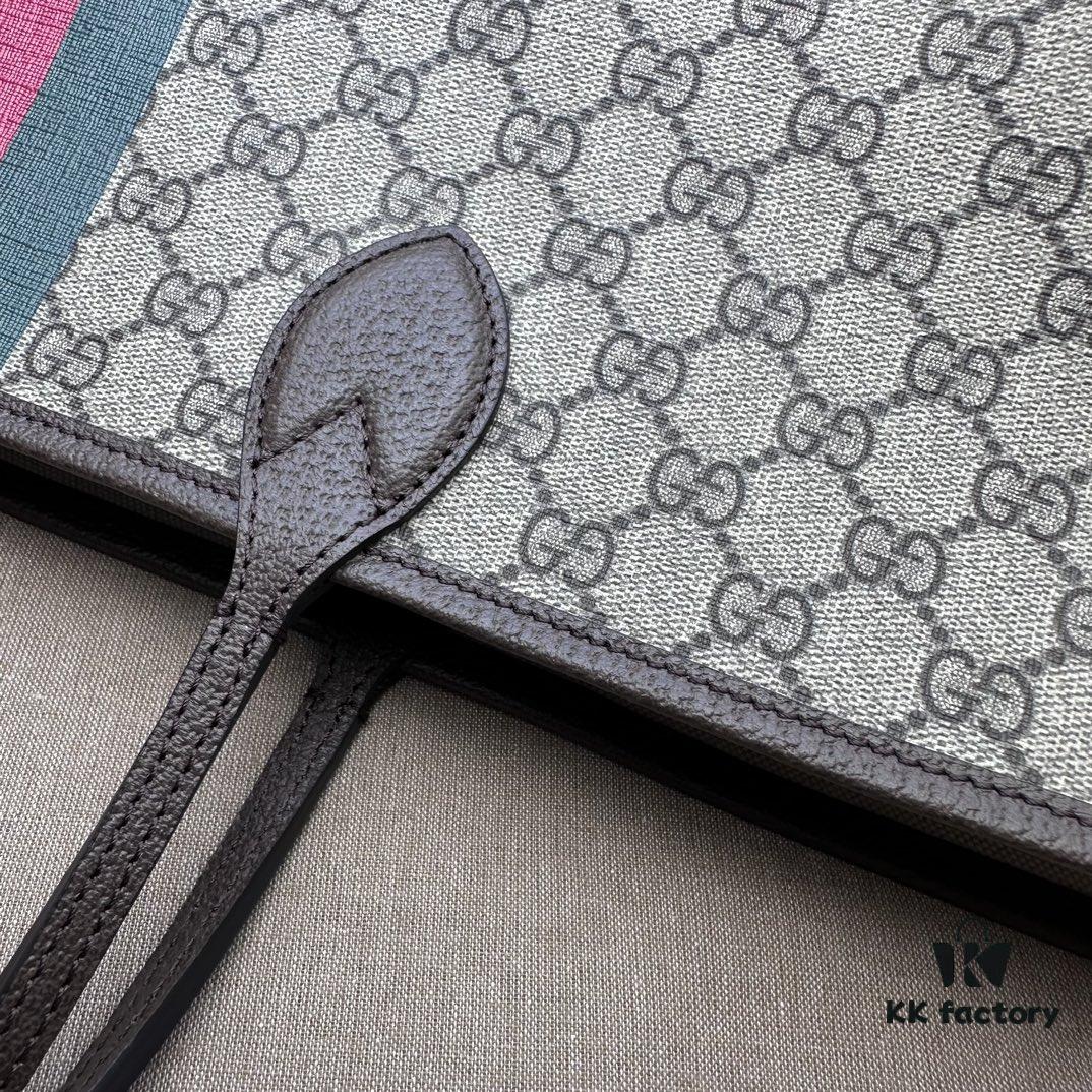 GUCCI New Arrival Cabinet Quality, Top Original Single Item, Actual Photos. Model Number: 726755 Blue Edge, Size: 40 x 33 x 19 cm. In Stock for Immediate Delivery.