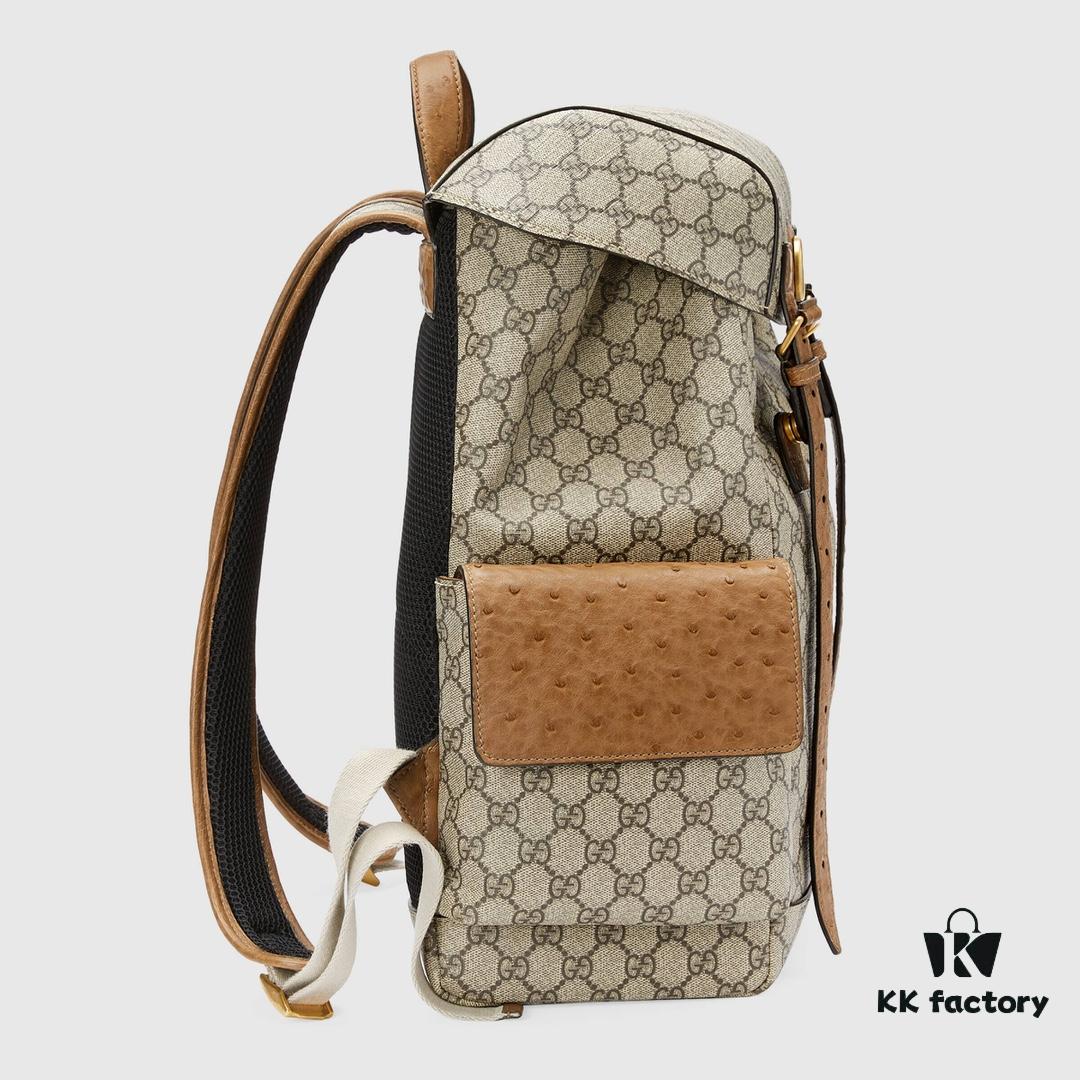 69308f006e68136f4d9a9610 GUCCI New Arrival High-Quality Authentic Stock, Top-Grade Original Order Item, Model No.: 710859 Ostrich Texture, Size: W24xH40xD16cm, Ready Stock Available