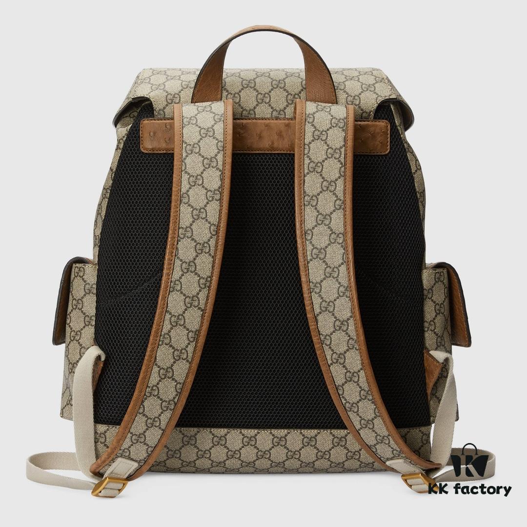 69308f006e68136f4d9a9612 GUCCI New Arrival High-Quality Authentic Stock, Top-Grade Original Order Item, Model No.: 710859 Ostrich Texture, Size: W24xH40xD16cm, Ready Stock Available