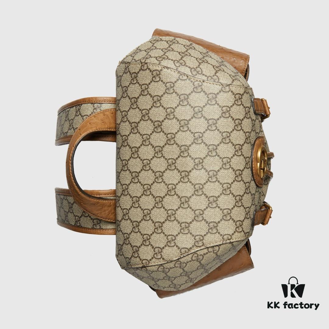 69308f016e68136f4d9a9614 GUCCI New Arrival High-Quality Authentic Stock, Top-Grade Original Order Item, Model No.: 710859 Ostrich Texture, Size: W24xH40xD16cm, Ready Stock Available