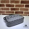 69308f0a6e68136f4d9a9626 GUCCI New Arrival Cabinet Quality, Top Original Single Item, Actual Photos. Model No. 768391 Grey Rubber, Size 14×23.5×6 cm, In Stock Ready to Ship