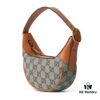 69308f0b6e68136f4d9a962e GUCCI New Arrival Cabinet Quality, Top Original Single Item, Real Photo. Model No. 783124 Canvas Blue-Brown, Size 15×20×5 cm, In Stock Ready to Ship