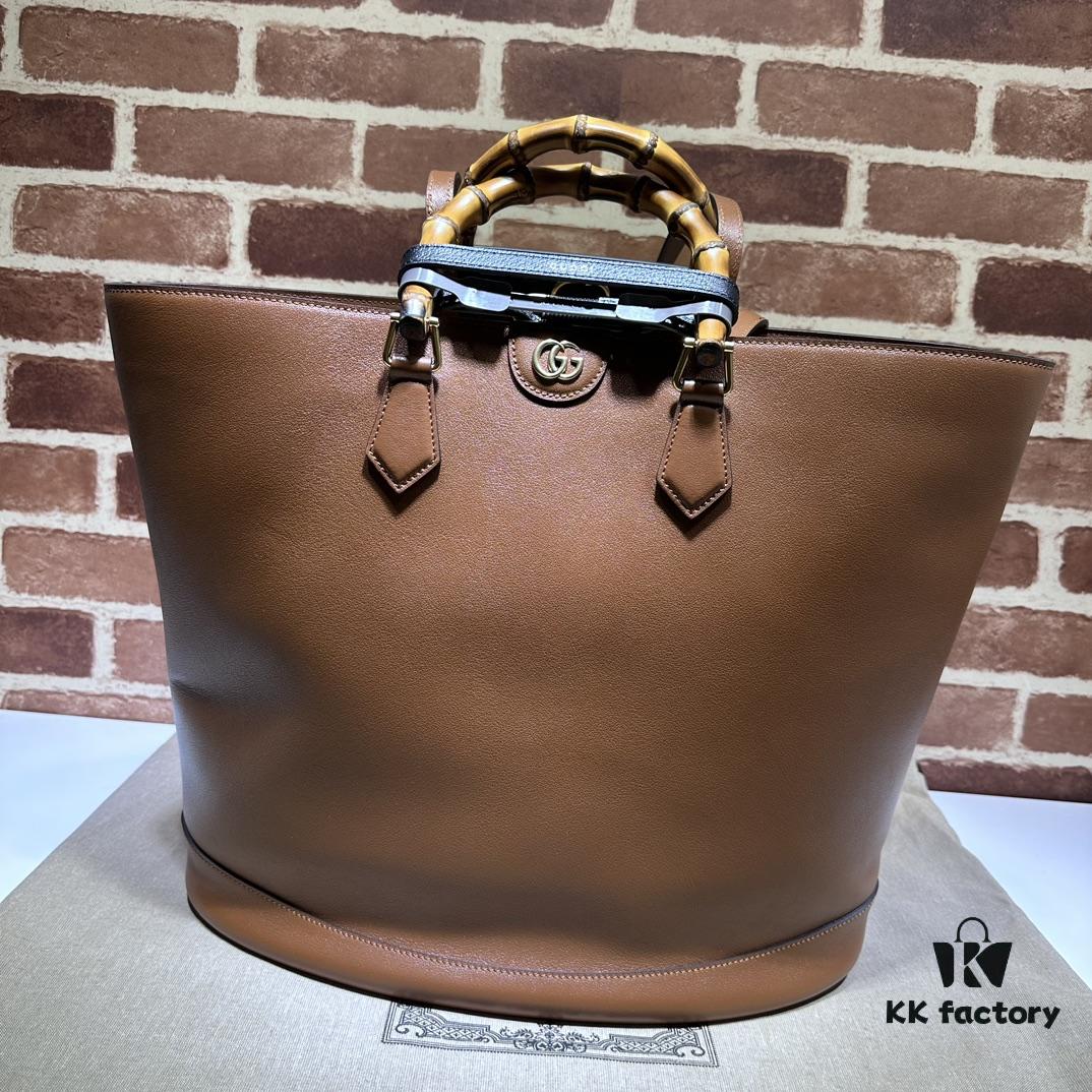 GUCCI High-End Original Single Item, Counter Quality, Real Photo, Model No. 746270 Brown, Size: 40 x 34 x 21 cm