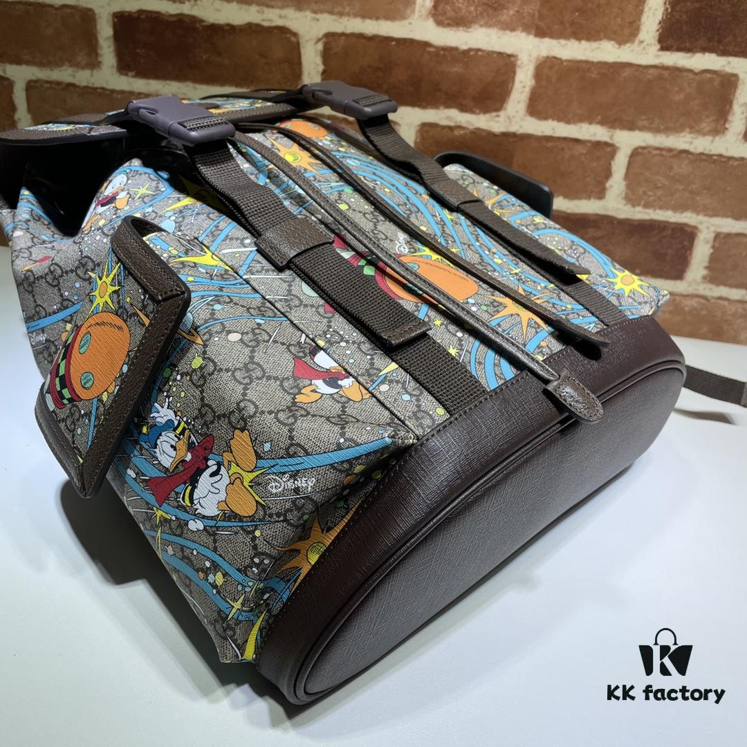 69308f1e6e68136f4d9a9652 GUCCI High-End Original Stock, Premium Quality, Real Photos! Model No. 645051 Donald Duck Design, Size: 34.5 x 44 x 12.5 cm