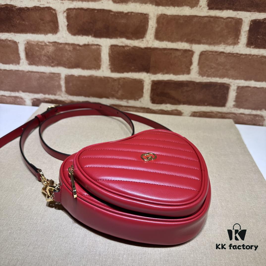 69308f216e68136f4d9a9658 GUCCI New Arrival High-Quality Original Order Item, Real Photo! Model No. 751628 Red, Size: 20cm W x 17.5cm H x 6.5cm D, In Stock and Ready to Ship