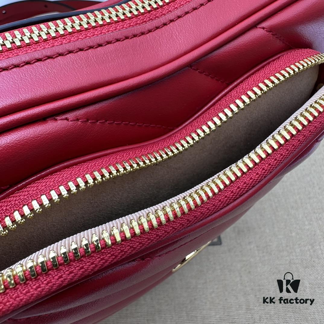 69308f236e68136f4d9a965b GUCCI New Arrival High-Quality Original Order Item, Real Photo! Model No. 751628 Red, Size: 20cm W x 17.5cm H x 6.5cm D, In Stock and Ready to Ship