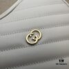 69308f2b6e68136f4d9a966a GUCCI New Arrival Cabinet Quality, Top Original Single Item, Actual Photos! Model No. 751628 White, Size: 20cm W x 17.5cm H x 6.5cm Side Width, In Stock for Immediate Shipment