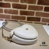 69308f2b6e68136f4d9a966b GUCCI New Arrival Cabinet Quality, Top Original Single Item, Actual Photos! Model No. 751628 White, Size: 20cm W x 17.5cm H x 6.5cm Side Width, In Stock for Immediate Shipment