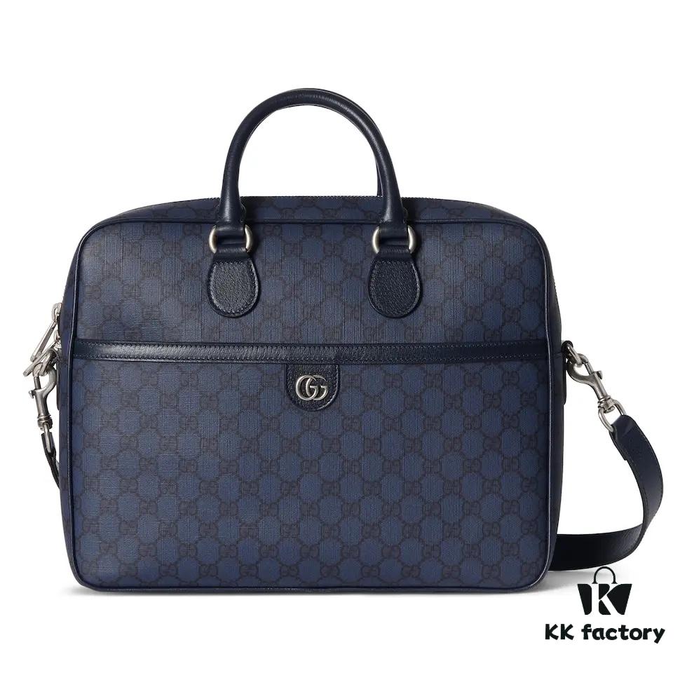 69308f326e68136f4d9a967a GUCCI New Arrival Authentic Quality, Top-Grade Original Order Item, Real Product Photos. Model No. 792116 in Dark Blue, Dimensions: 36.5 x 29 x 7.5 cm (W x H x D). In Stock and Ready to Ship!