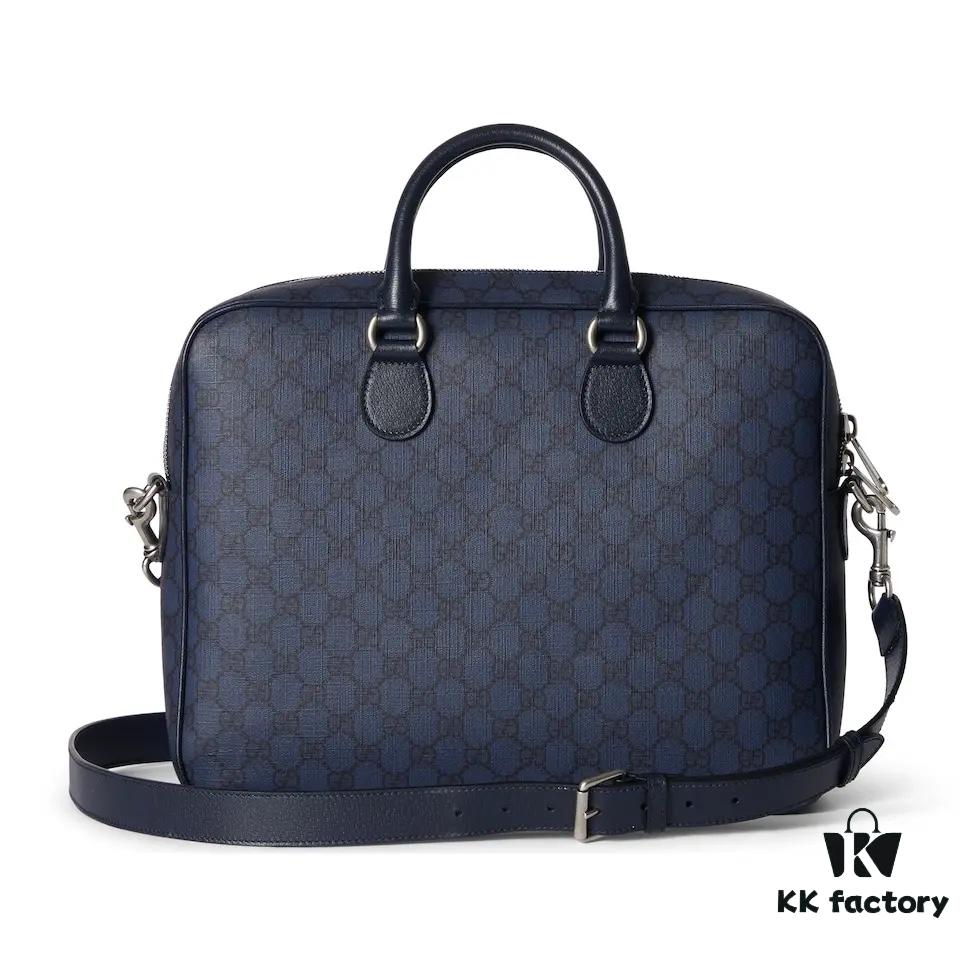 69308f346e68136f4d9a9680 GUCCI New Arrival Authentic Quality, Top-Grade Original Order Item, Real Product Photos. Model No. 792116 in Dark Blue, Dimensions: 36.5 x 29 x 7.5 cm (W x H x D). In Stock and Ready to Ship!