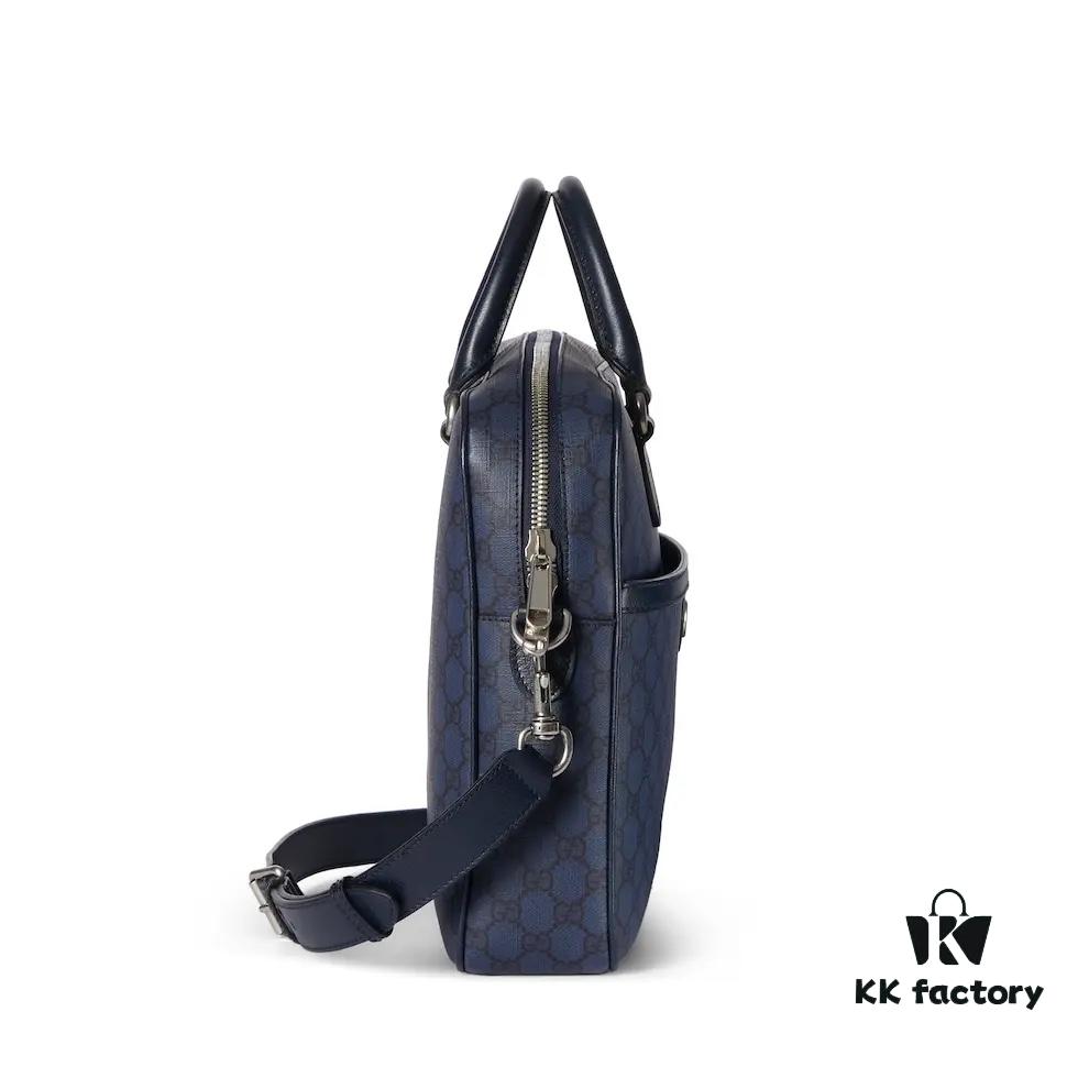 69308f346e68136f4d9a9681 GUCCI New Arrival Authentic Quality, Top-Grade Original Order Item, Real Product Photos. Model No. 792116 in Dark Blue, Dimensions: 36.5 x 29 x 7.5 cm (W x H x D). In Stock and Ready to Ship!