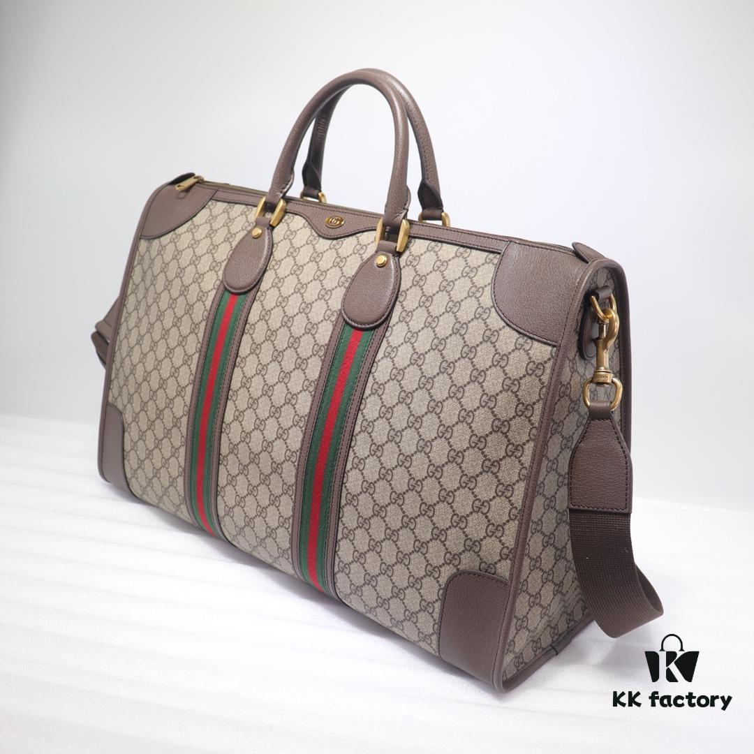 69308f3a6e68136f4d9a968c GUCCI New Arrival Authentic Item, Premium Original Order, Real Photo, Model Number: 598152 PVC Coffee Leather, Size: W54 x H36.5 x D21cm, In Stock Ready to Ship