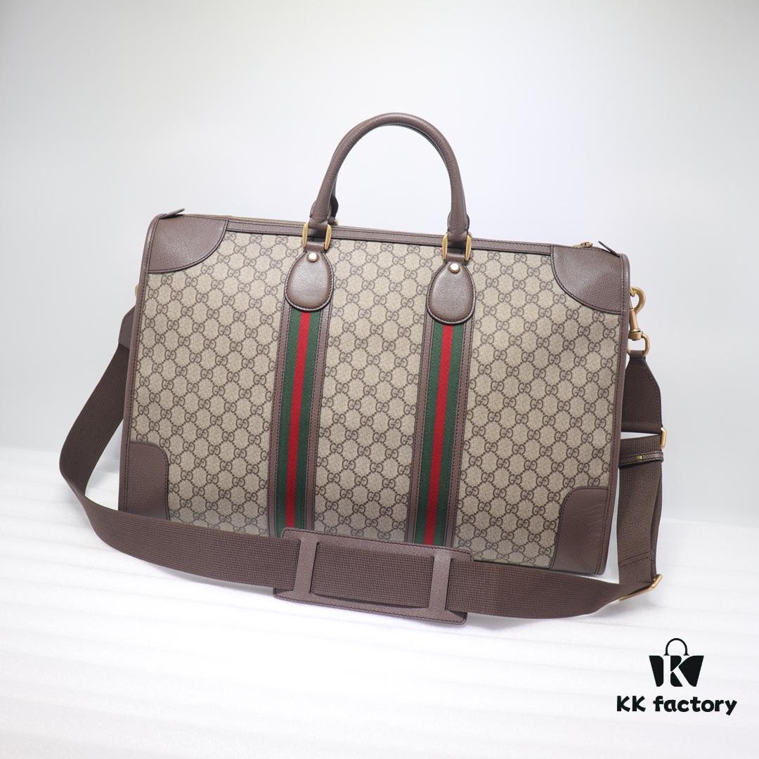 69308f3b6e68136f4d9a968e GUCCI New Arrival Authentic Item, Premium Original Order, Real Photo, Model Number: 598152 PVC Coffee Leather, Size: W54 x H36.5 x D21cm, In Stock Ready to Ship