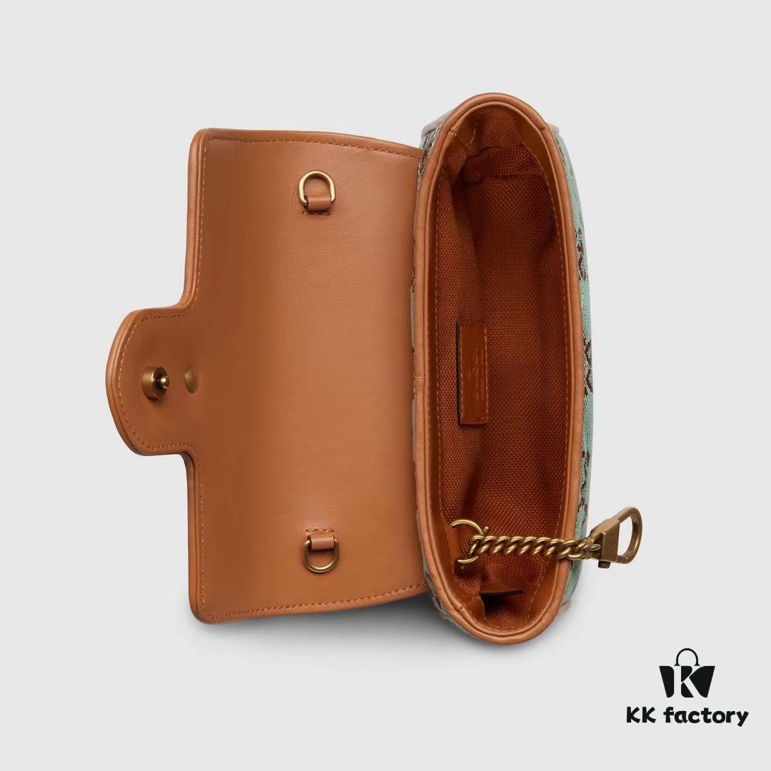 69308f556e68136f4d9a96cf GUCCI New Arrival Cabinet Quality, Top Original Single Item, Actual Photos, Model Number 783141 Canvas Blue-Brown