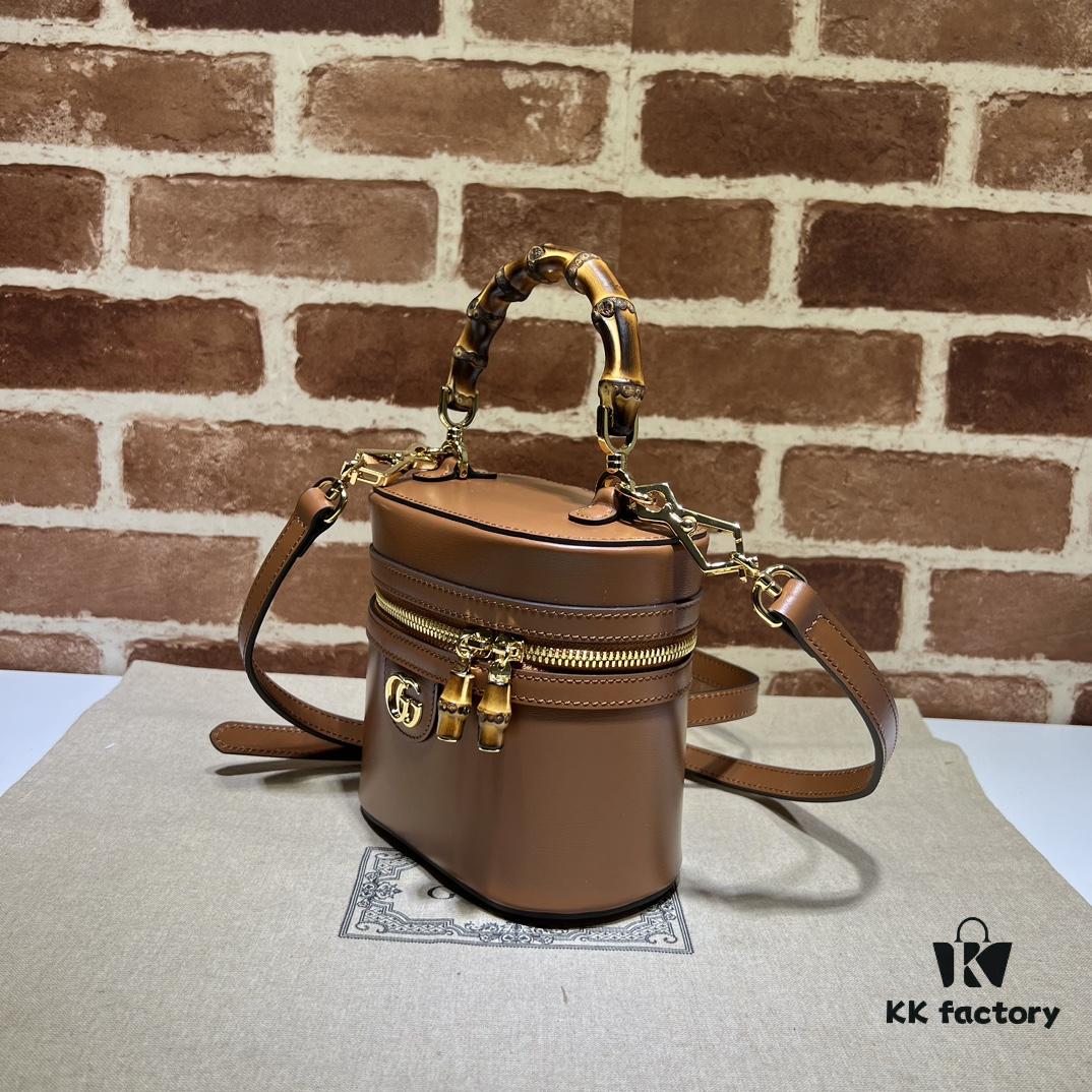 69308f5f6e68136f4d9a96e1 GUCCI New Arrival Cabinet Quality, Top Original Single Item, Real Photo, Model No. 760200 Brown, Size 15.5×13.5×4