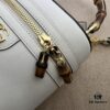 69308f5f6e68136f4d9a96e3 GUCCI New Arrival Cabinet Quality, Top Original Single Item, Actual Photos. Model No. 760200 White, Dimensions: 15.5×13.5×4 cm, In Stock and Ready to Ship