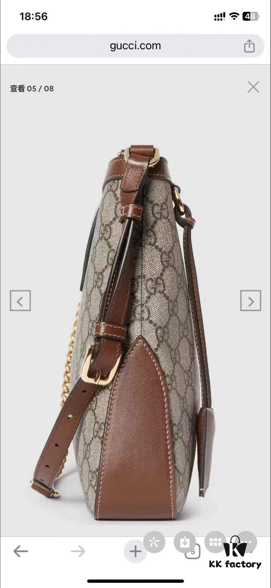 69308f6b6e68136f4d9a96fe GUCCI Counter Quality, Top Original Single Item, Real Photos! Model No. 795113 Coffee Brown, Size: 32.5×24×5.5 cm, In Stock