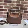 69308f736e68136f4d9a9714 GUCCI High-End Original Order Item, Genuine Quality, Real Photo! Model No. 746251 Brown Leather, Size: 24cm (W) x 15cm (H) x 5cm (Side Width), In Stock for Immediate Shipment