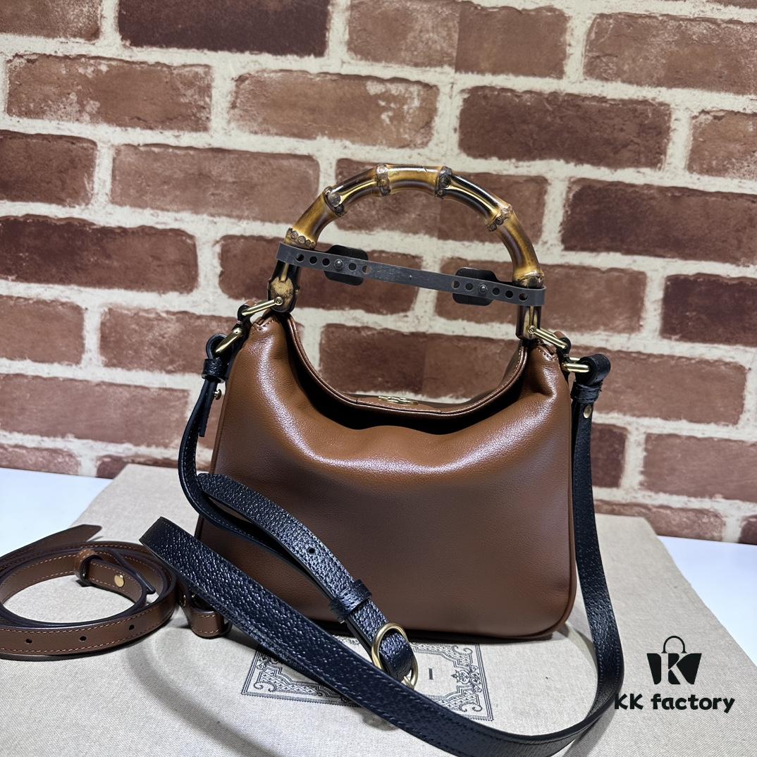 69308f756e68136f4d9a9716 GUCCI High-End Original Order Item, Genuine Quality, Real Photo! Model No. 746251 Brown Leather, Size: 24cm (W) x 15cm (H) x 5cm (Side Width), In Stock for Immediate Shipment