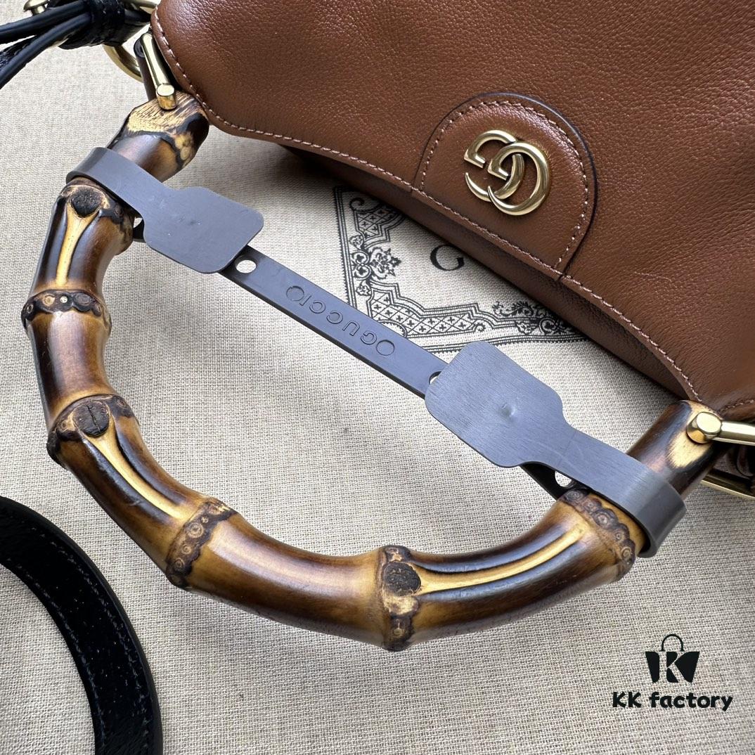 69308f766e68136f4d9a9719 GUCCI High-End Original Order Item, Genuine Quality, Real Photo! Model No. 746251 Brown Leather, Size: 24cm (W) x 15cm (H) x 5cm (Side Width), In Stock for Immediate Shipment
