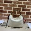 69308f826e68136f4d9a972e GUCCI Counter Quality, Top Original Single Item, Actual Photos! Model No. 746251 White Leather, Size: 24cm (W) x 15cm (H) x 5cm (Side Width), In Stock for Immediate Shipment