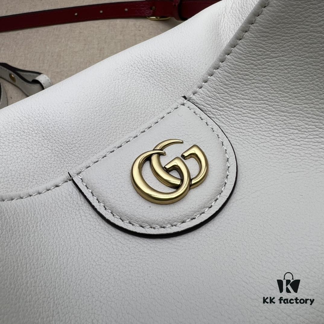 69308f826e68136f4d9a9731 GUCCI Counter Quality, Top Original Single Item, Actual Photos! Model No. 746251 White Leather, Size: 24cm (W) x 15cm (H) x 5cm (Side Width), In Stock for Immediate Shipment