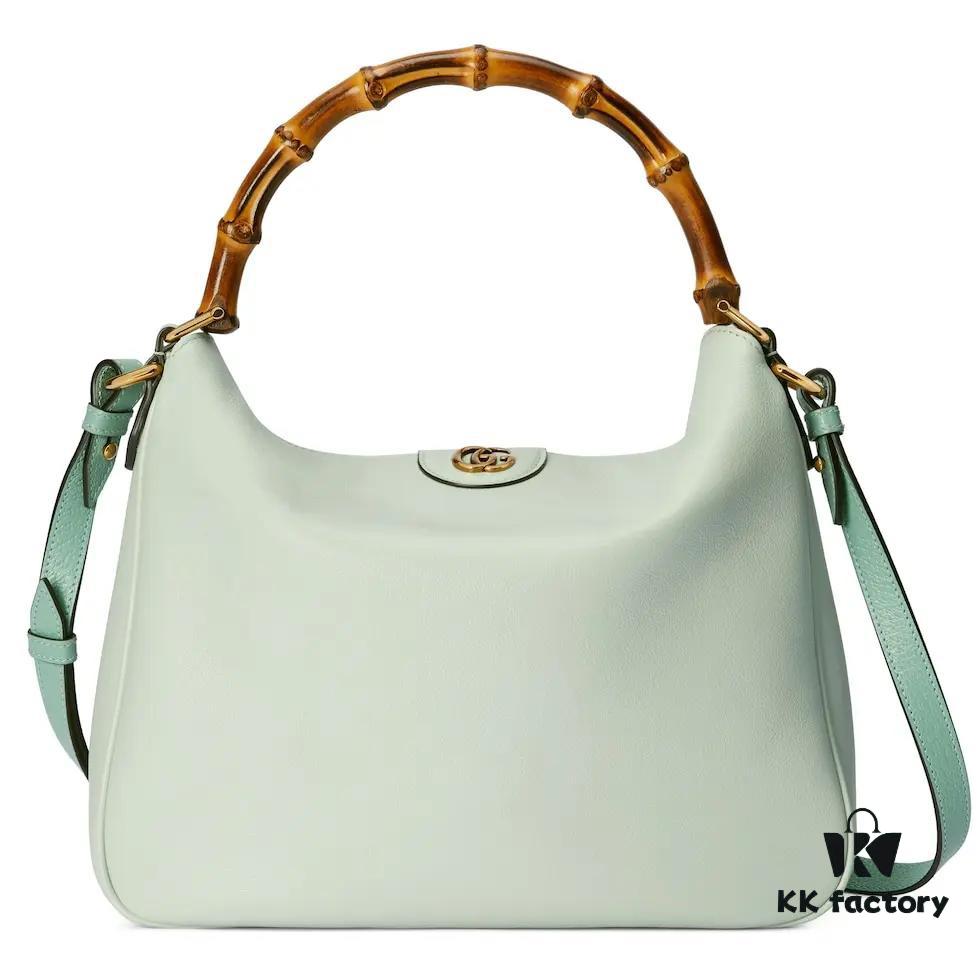 69308f896e68136f4d9a973f GUCCI New Arrival High-Quality Authentic-like Item, Real Photo, Style No. 746124 Light Green, Size 30×23×6.5