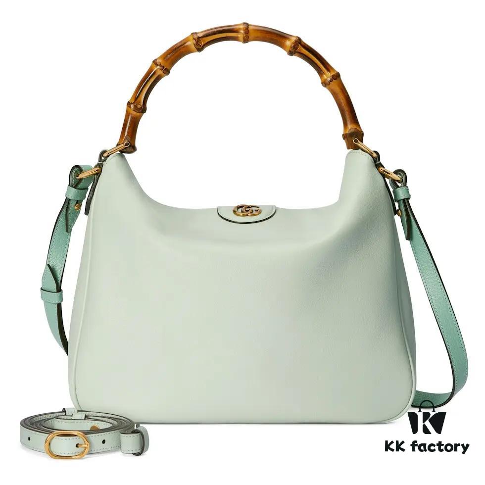 GUCCI New Arrival High-Quality Authentic-like Item, Real Photo, Style No. 746124 Light Green, Size 30×23×6.5