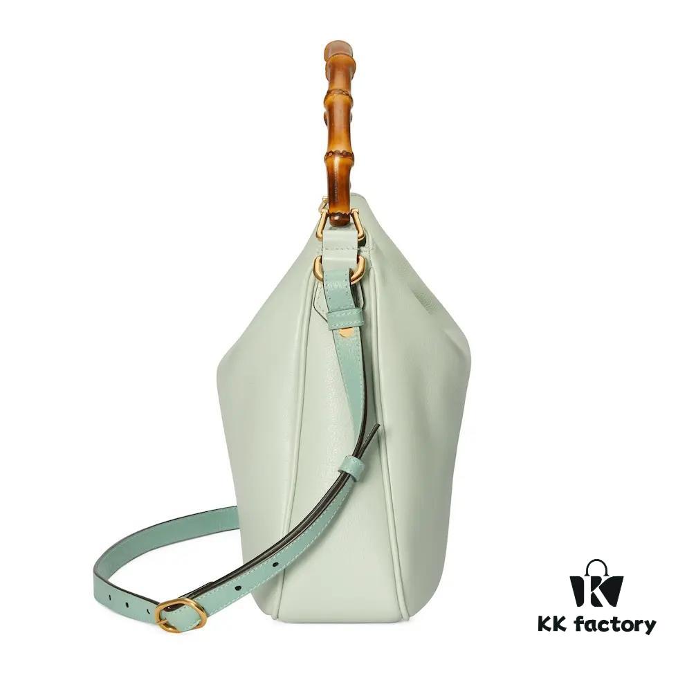 GUCCI New Arrival High-Quality Authentic-like Item, Real Photo, Style No. 746124 Light Green, Size 30×23×6.5