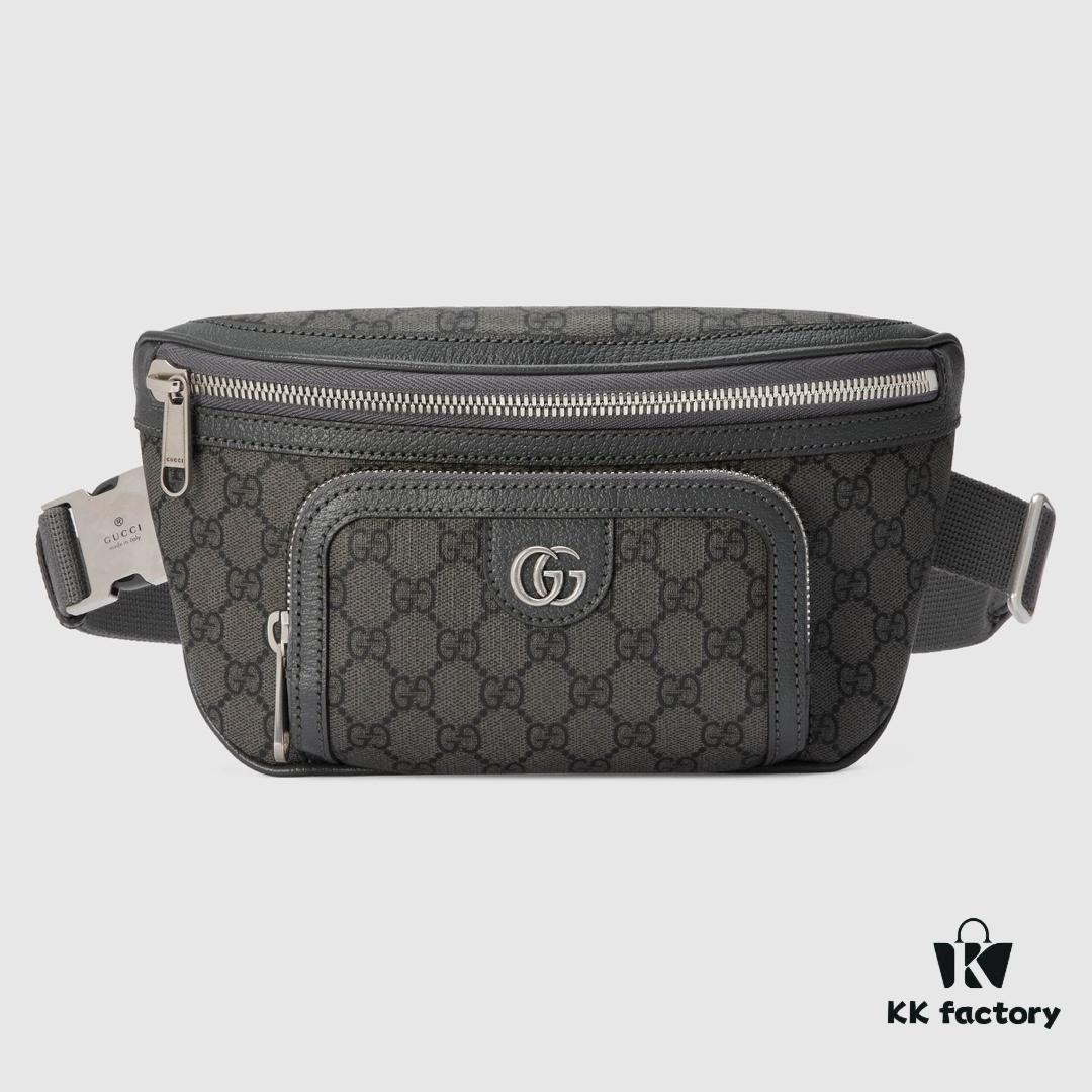 69308f9e6e68136f4d9a9769 GUCCI New Arrival High-Quality Original Single Item, Real Photo, Model No.: 733868 Gray Rubber, Size: W26xH13x5cm, In Stock Ready to Ship