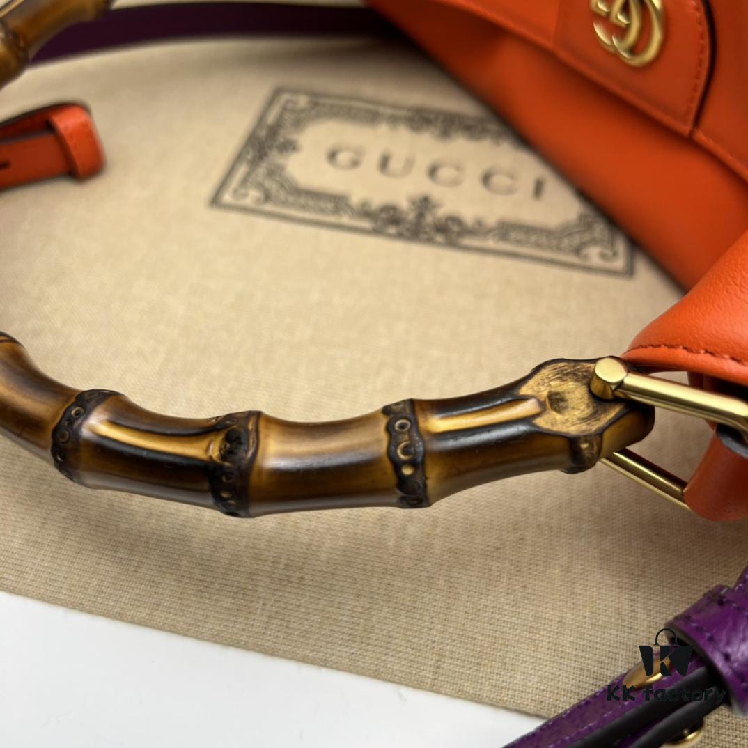 69308f9e6e68136f4d9a976a GUCCI New Arrival Cabinet Quality, Top Original Single Item. Actual Product Photos. Model No. 746124 Orange, Dimensions: 30×23×6.5 cm