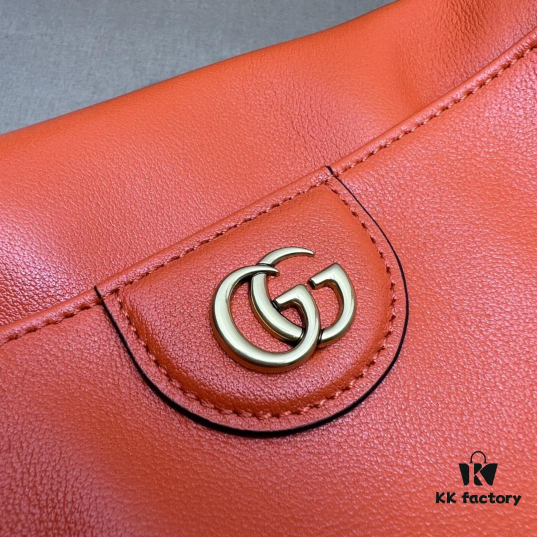 69308f9e6e68136f4d9a976b GUCCI New Arrival Cabinet Quality, Top Original Single Item. Actual Product Photos. Model No. 746124 Orange, Dimensions: 30×23×6.5 cm