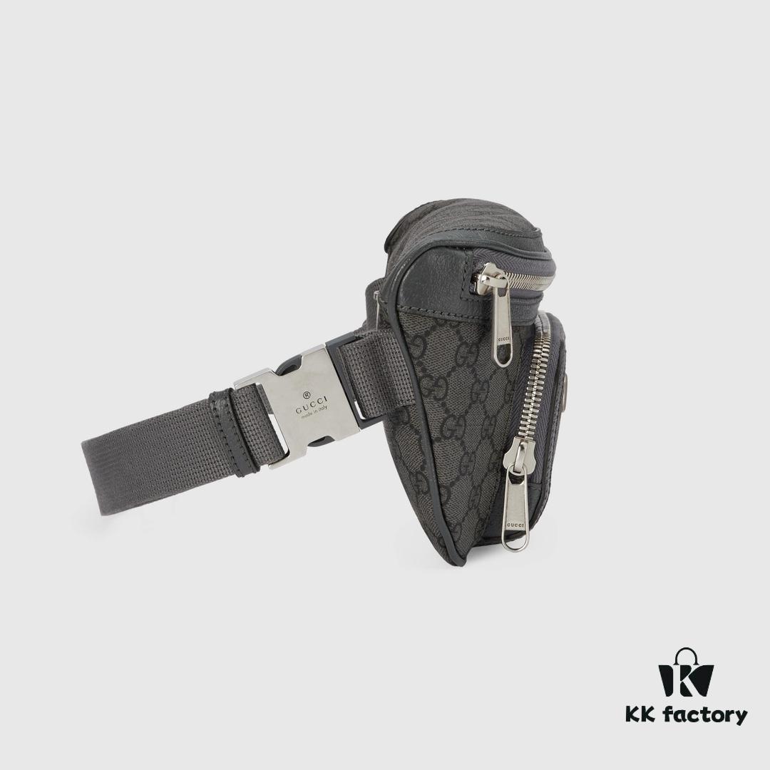 69308f9f6e68136f4d9a976d GUCCI New Arrival High-Quality Original Single Item, Real Photo, Model No.: 733868 Gray Rubber, Size: W26xH13x5cm, In Stock Ready to Ship