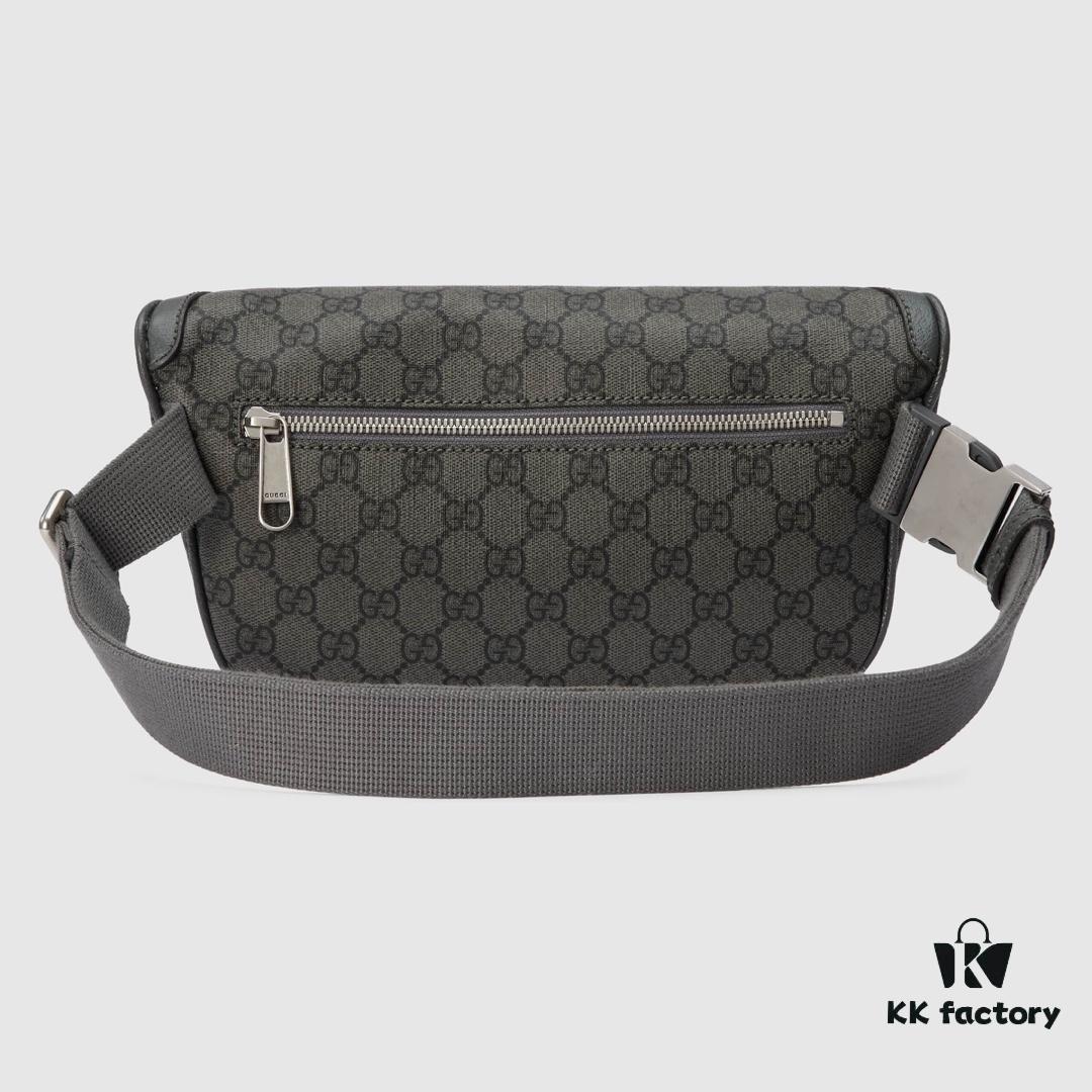 69308f9f6e68136f4d9a976f GUCCI New Arrival High-Quality Original Single Item, Real Photo, Model No.: 733868 Gray Rubber, Size: W26xH13x5cm, In Stock Ready to Ship