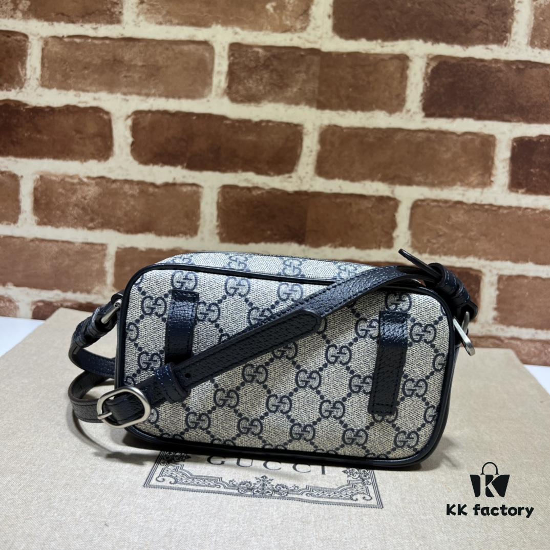 69308fa76e68136f4d9a977e GUCCI New Arrival Cabinet Quality, Top Original Single Item, Actual Photos! Model No. 722557 Blue Edge, Size: 18 x 11 x 6 cm