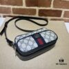69308fa96e68136f4d9a977f GUCCI New Arrival Cabinet Quality, Top Original Single Item, Actual Photos! Model No. 722557 Blue Edge, Size: 18 x 11 x 6 cm