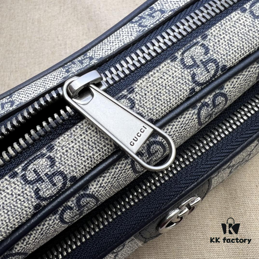 69308faa6e68136f4d9a9784 GUCCI New Arrival Cabinet Quality, Top Original Single Item, Actual Photos! Model No. 722557 Blue Edge, Size: 18 x 11 x 6 cm