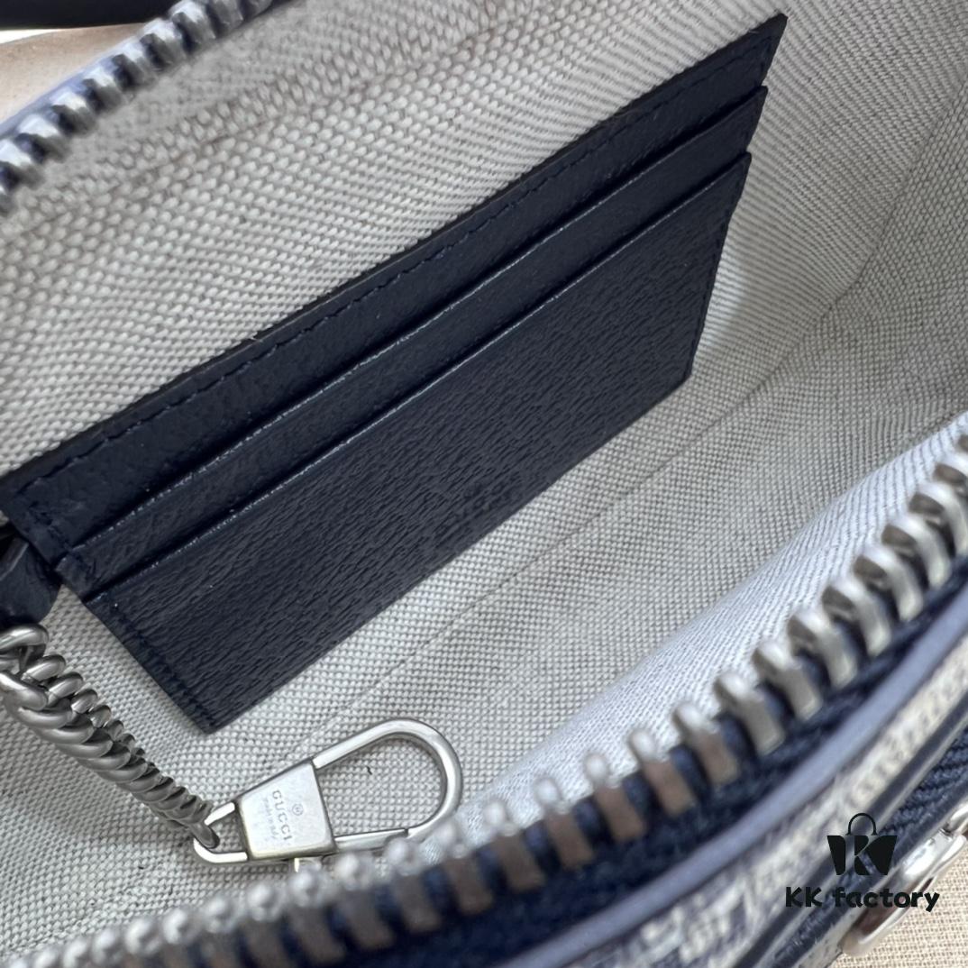 69308faa6e68136f4d9a9785 GUCCI New Arrival Cabinet Quality, Top Original Single Item, Actual Photos! Model No. 722557 Blue Edge, Size: 18 x 11 x 6 cm