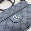 69308fad6e68136f4d9a978a GUCCI New Arrival Cabinet Quality, Top Original Single Item, Actual Photos! Model No. 722557 Gray, Size: 18 x 11 x 6 cm