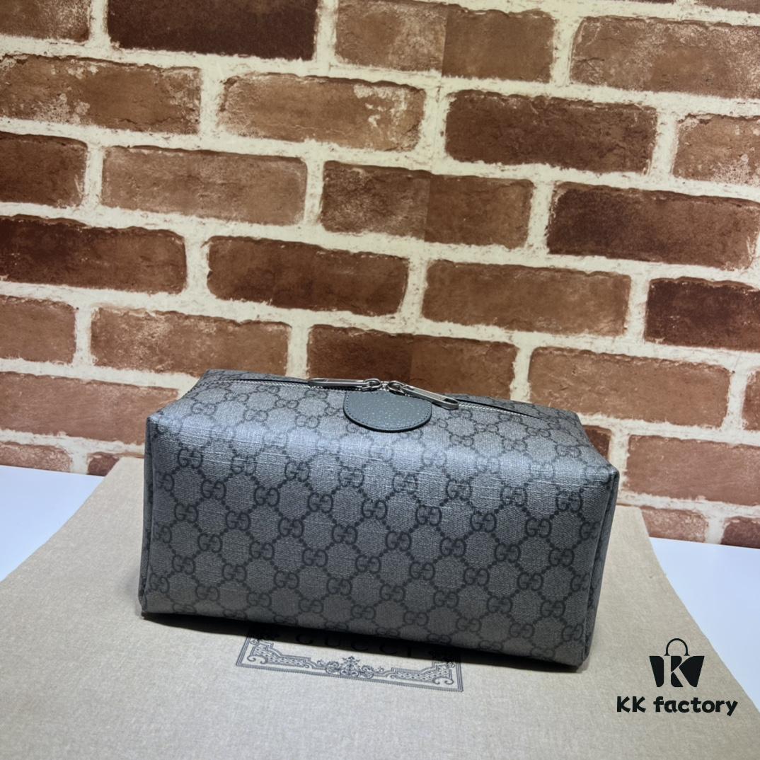 69308fb06e68136f4d9a9791 GUCCI Counter Quality, Top Original Single Item, Actual Photos! Model No. 572767 Gray PVC/Gray Leather, Dimensions: 25.5cm (W) x 12cm (H) x 11.5cm (D), In Stock and Ready to Ship