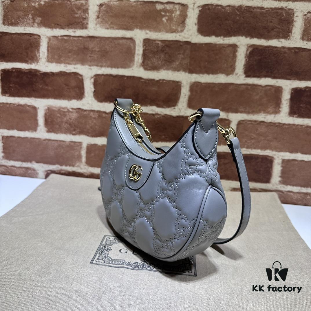 69308fd36e68136f4d9a97dd GUCCI High-End Original Order, Counter Quality, Real Photos! Model No. 739736 Gray, Size: 21cm W x 14cm H x 6cm D, In Stock