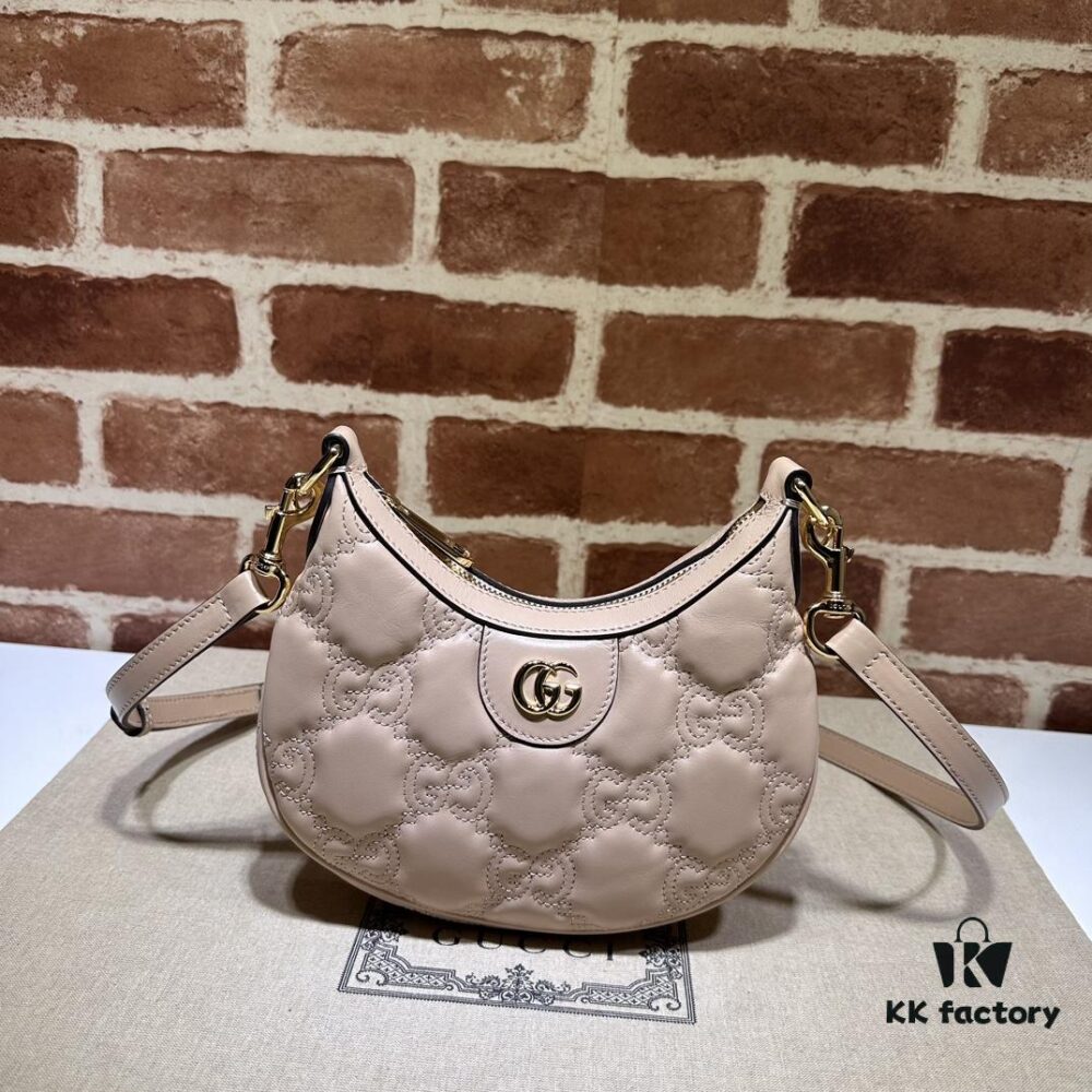 69308fd86e68136f4d9a97e4 GUCCI Counter Quality, Top Original Single Item, Actual Photos! Model No. 739736 Pinkish Beige, Size: 21cm W x 14cm H x 6cm Side Width, In Stock Ready to Ship