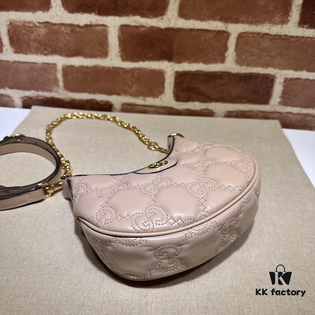 69308fd86e68136f4d9a97e9 GUCCI Counter Quality, Top Original Single Item, Actual Photos! Model No. 739736 Pinkish Beige, Size: 21cm W x 14cm H x 6cm Side Width, In Stock Ready to Ship