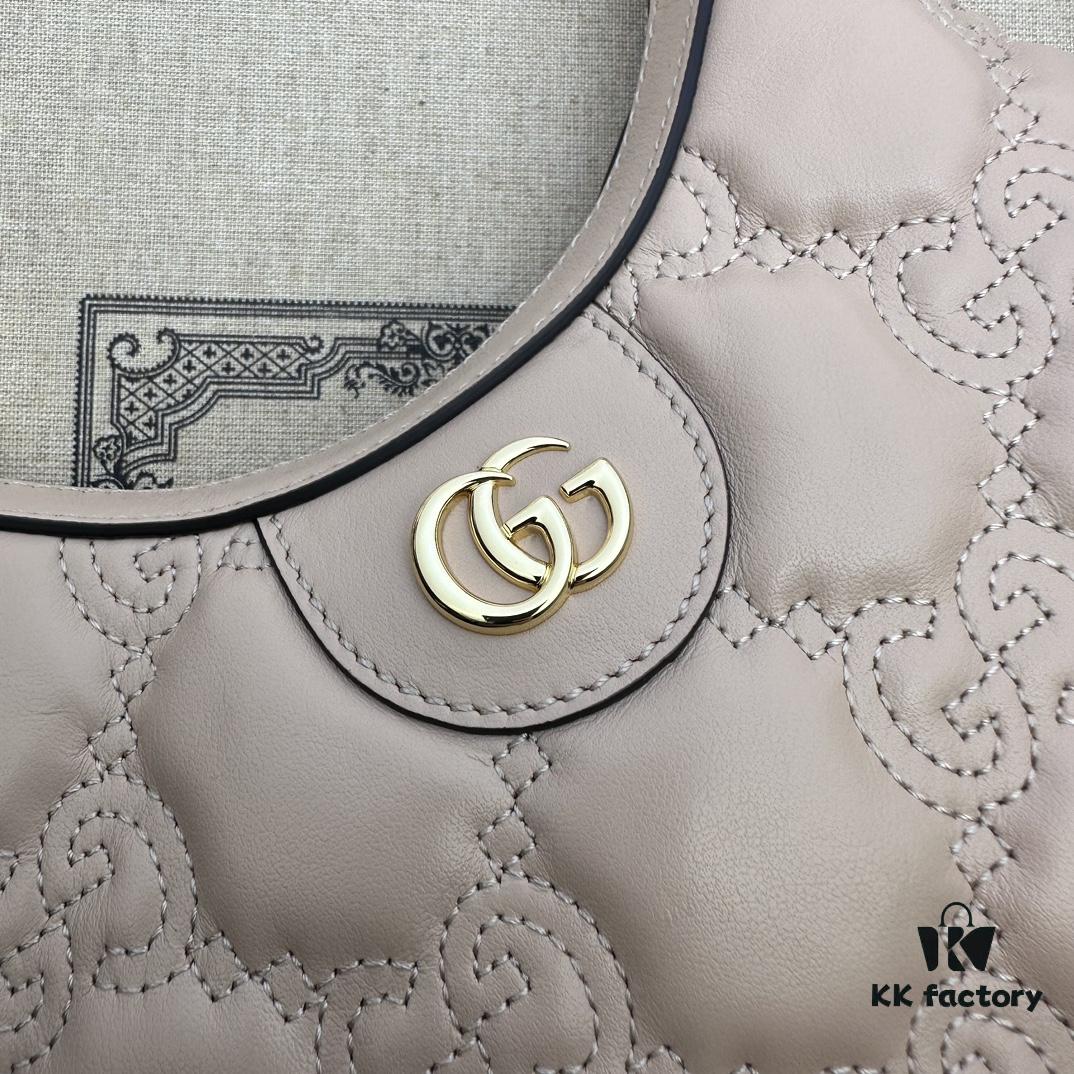 69308fd96e68136f4d9a97ea GUCCI Counter Quality, Top Original Single Item, Actual Photos! Model No. 739736 Pinkish Beige, Size: 21cm W x 14cm H x 6cm Side Width, In Stock Ready to Ship
