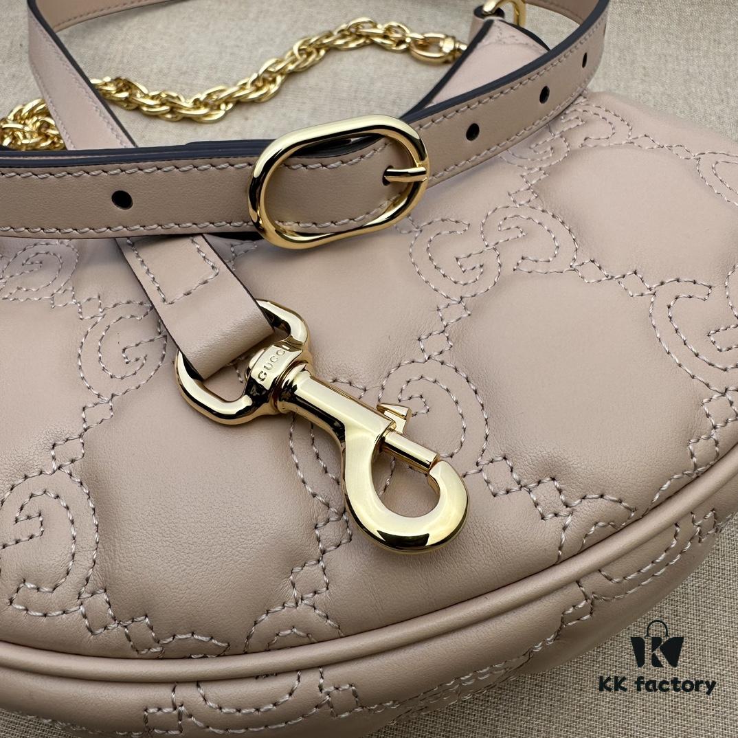 69308fdb6e68136f4d9a97ec GUCCI Counter Quality, Top Original Single Item, Actual Photos! Model No. 739736 Pinkish Beige, Size: 21cm W x 14cm H x 6cm Side Width, In Stock Ready to Ship